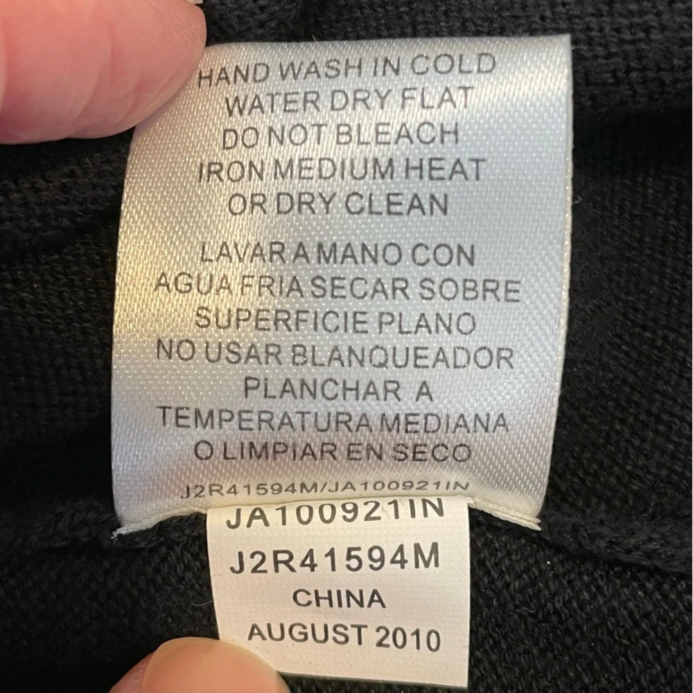 Joseph A. Bohemian Blouse Size XL Black Beautiful Embroidery Beaded 3/4 Sleeve - Picture 8 of 11